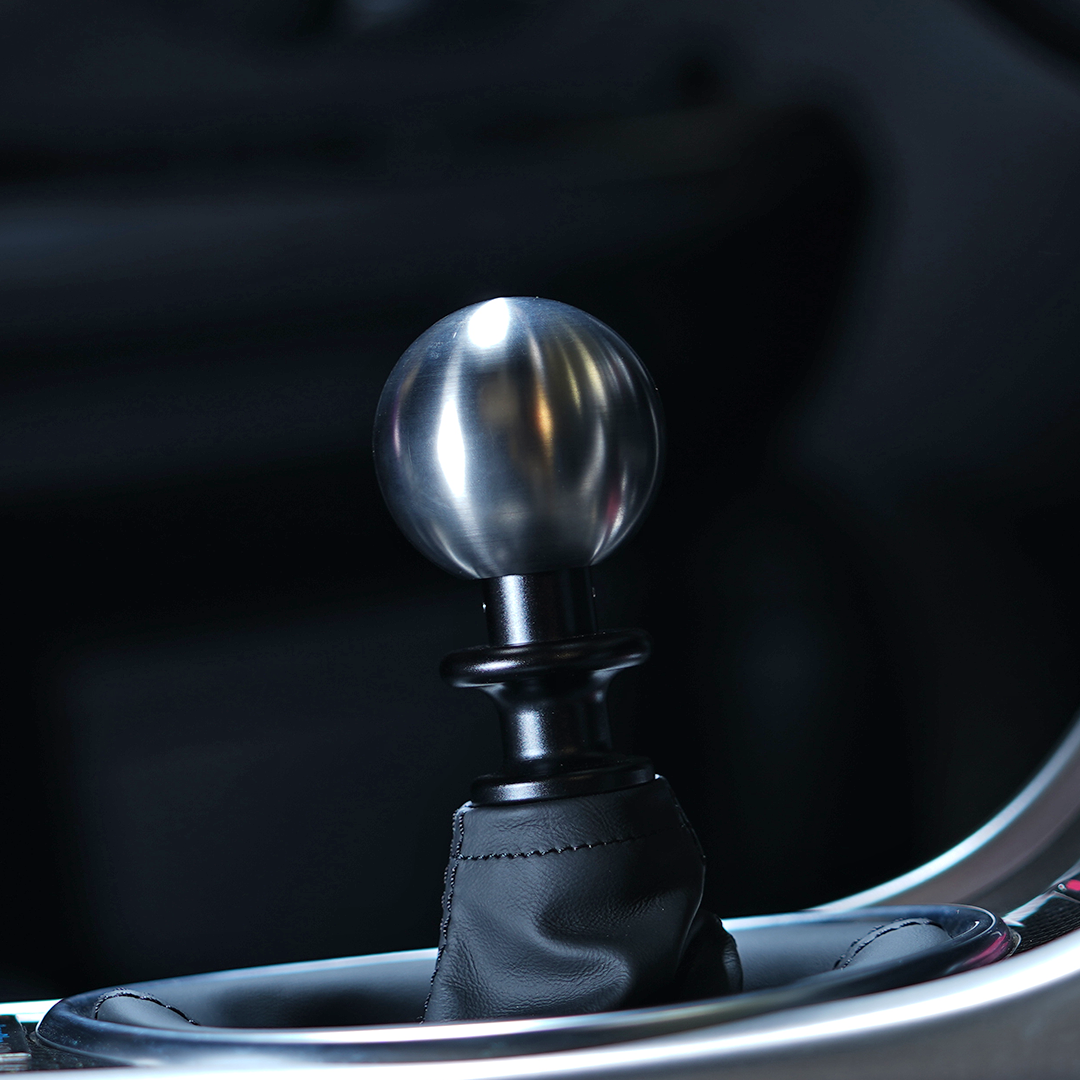 Billetworkz Automatic Shifter - Titanium Brushed - Fits Subaru CVT: WRX (2022+), Crosstrek (2024), Forester (2025+), Impreza (2024), Legacy/Outback (2015+)