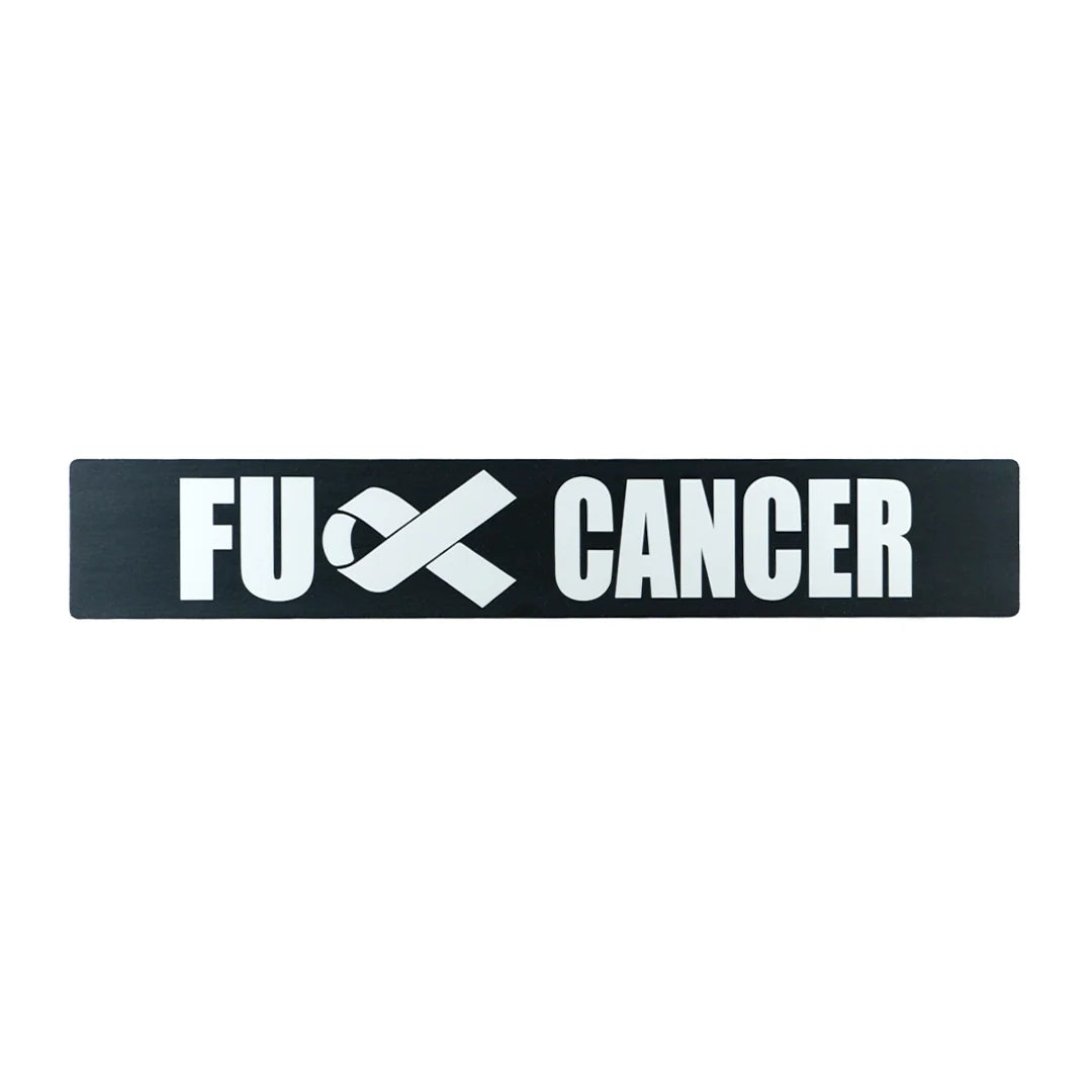 Billetworkz "F Cancer" License Plate Delete