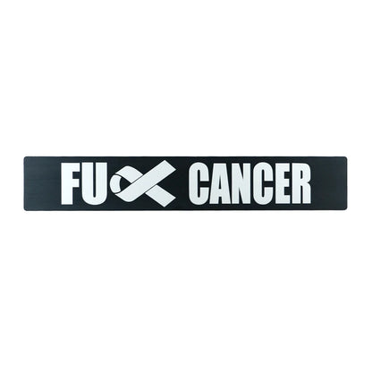 Billetworkz "F Cancer" License Plate Delete
