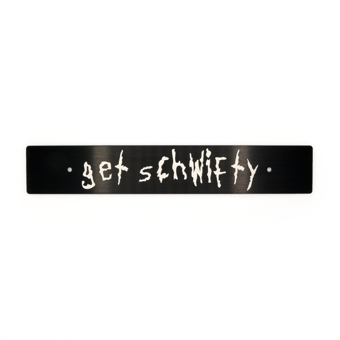 Billetworkz "Get Schwifty" License Plate Delete