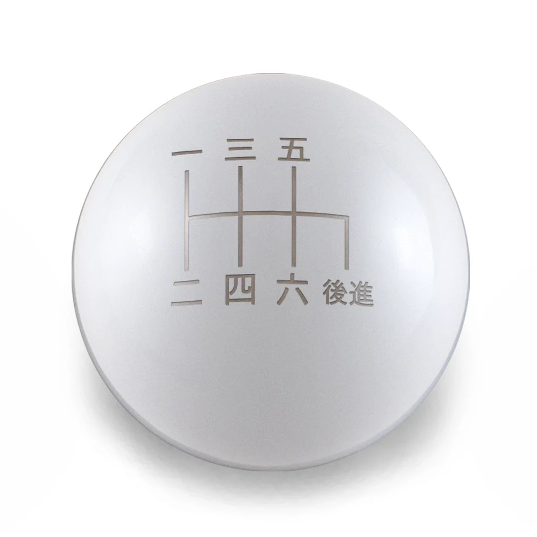 Billetworkz Weighted Shift Knob - 6 Speed Japanese Engraving - Subaru WRX 2015-2025