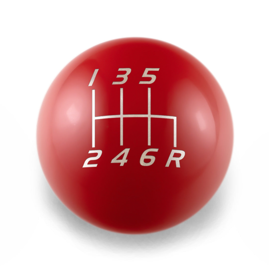 Billetworkz Weighted Shift Knob - 6 Speed Velocity Engraving - Subaru STI