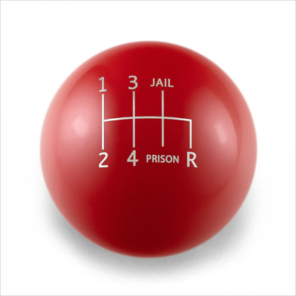 Billetworkz Weighted Shift Knob - 6 Speed Jail-Prison Engraving - Subaru WRX 2015-2025