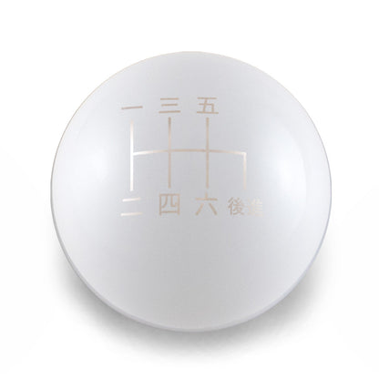 Billetworkz Weighted Shift Knob - 6 Speed Japanese Engraving - Subaru WRX 2015-2025