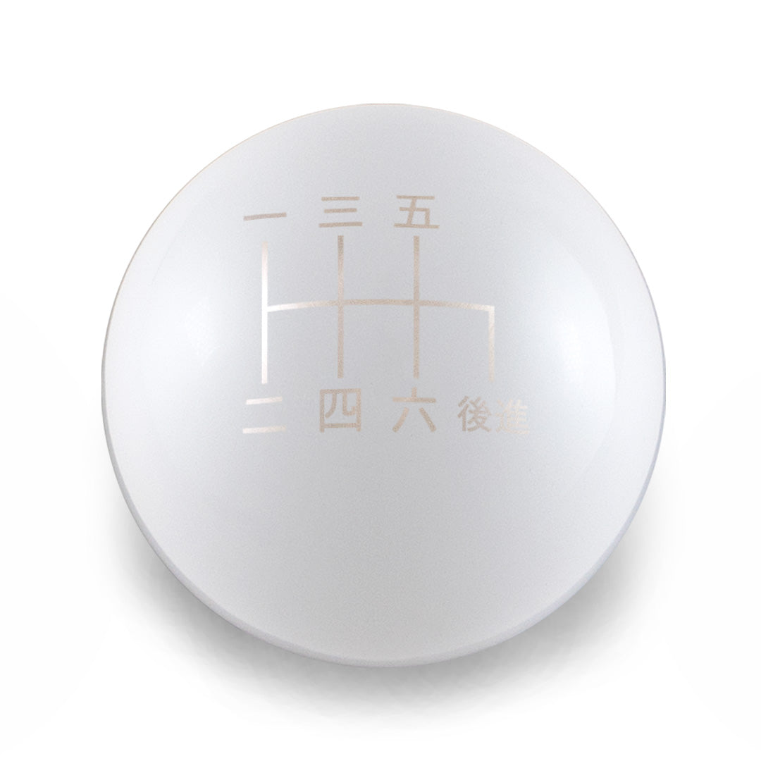 Billetworkz Weighted Shift Knob - 6 Speed Japanese Engraving - Subaru WRX 2015-2025