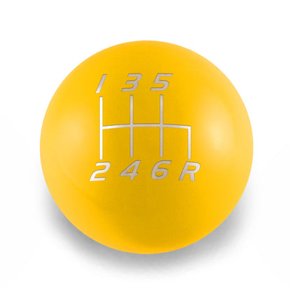 Billetworkz Weighted Shift Knob - 6 Speed Velocity Engraving - Subaru STI