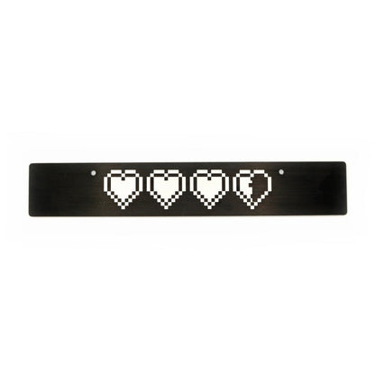 Billetworkz "Life Hearts" License Plate Delete