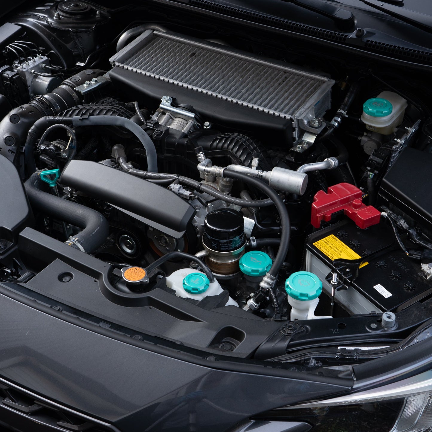 Billetworkz Engine Bay Caps - Subaru WRX 2015-2021 & 2022+