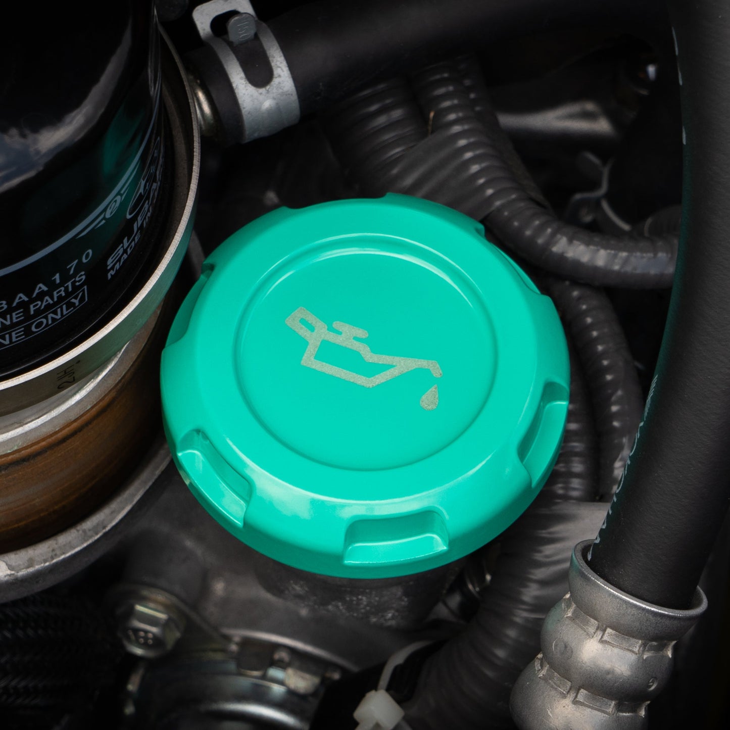 Billetworkz Engine Bay Caps - Subaru WRX 2015-2021 & 2022+
