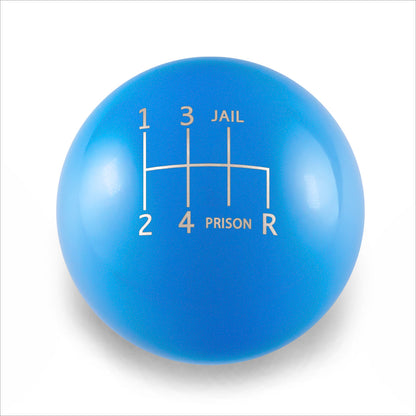 Billetworkz Weighted Shift Knob - 6 Speed Jail-Prison Engraving - Subaru WRX 2015-2025