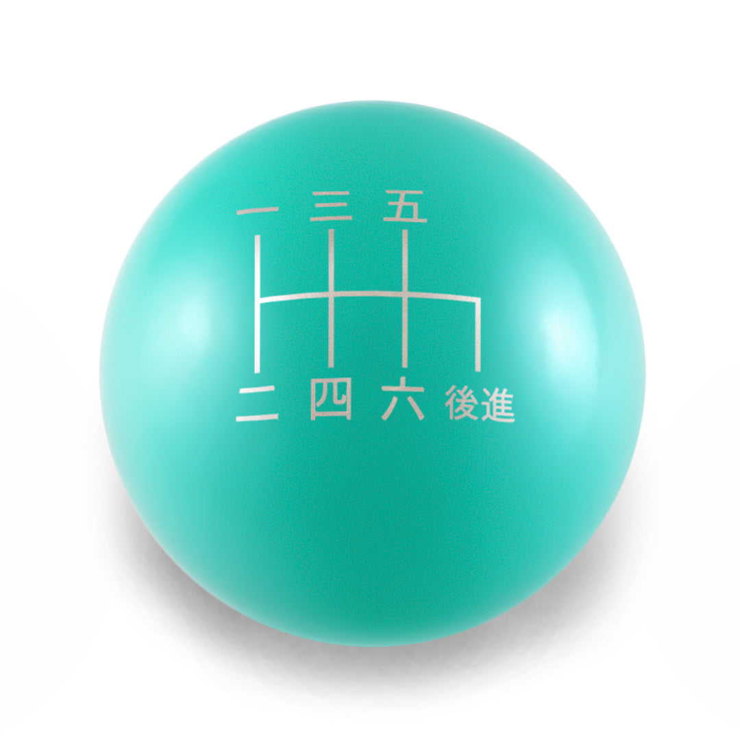 Billetworkz Weighted Shift Knob - 6 Speed Japanese Engraving - Subaru WRX 2015-2025