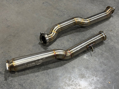 WopsyFab 22+ VB WRX 3" Intermediate Pipe w/ Megaphone