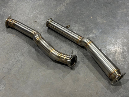 WopsyFab 22+ VB WRX 3" Intermediate Pipe w/ Megaphone