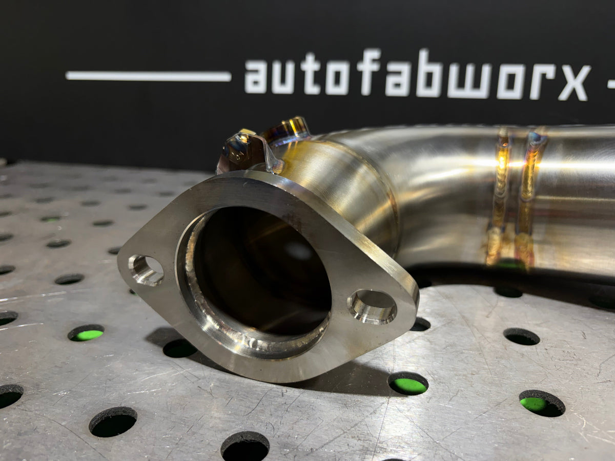 WopsyFab 22+ VB WRX 3.5" High-Flow J-Pipe IYKYK