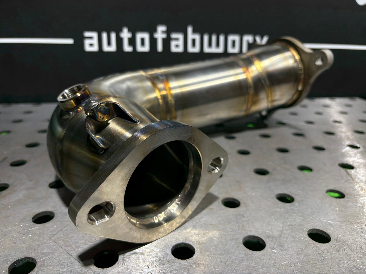 WopsyFab 22+ VB WRX 3.5" High-Flow J-Pipe IYKYK