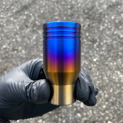 Billetworkz Titanium Torched Shift Knob for Subaru WRX 6-Speed 2015-2025