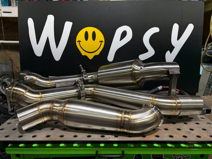 WopsyFab 22+ VB WRX 3.5" Side Exit Exhaust