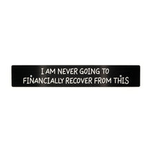 Billetworkz "Financially Recover" License Plate Delete