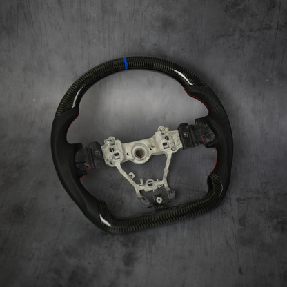 JDMuscle [15-21 WRX/STI] Custom Carbon Fiber Steering Wheel *Special Order*