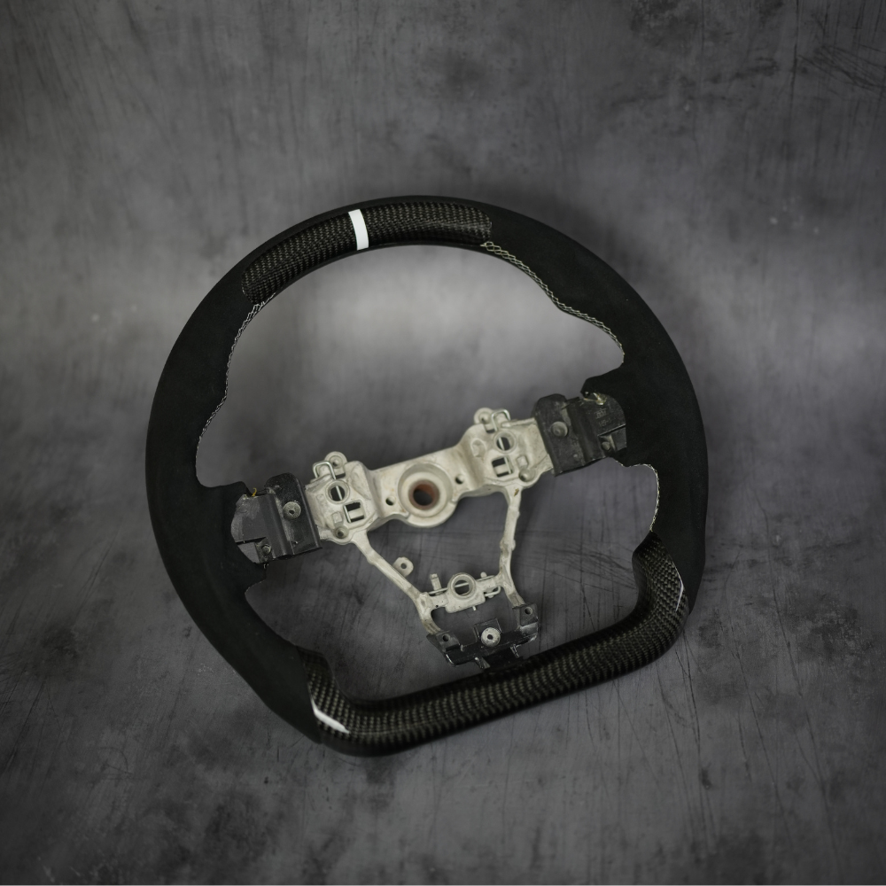 JDMuscle [15-21 WRX/STI] Custom Carbon Fiber Steering Wheel *Special Order*