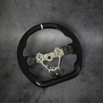JDMuscle [15-21 WRX/STI] Custom Carbon Fiber Steering Wheel *Special Order*