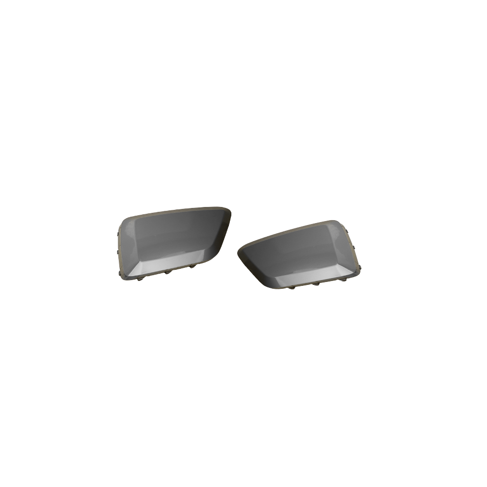 JDMuscle [15-17 WRX/STI] Fog Light Covers-Gloss Black/Paint Matched