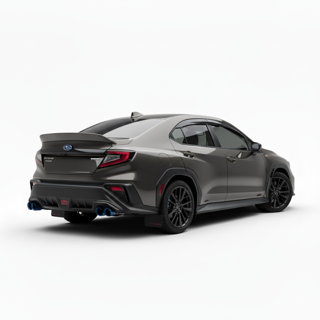 JDMuscle [22-26 WRX] V3 Duck Bill Low Profile Spoiler | Painted Matched
