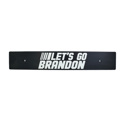Billetworkz "Let's Go Brandon" License Plate Delete
