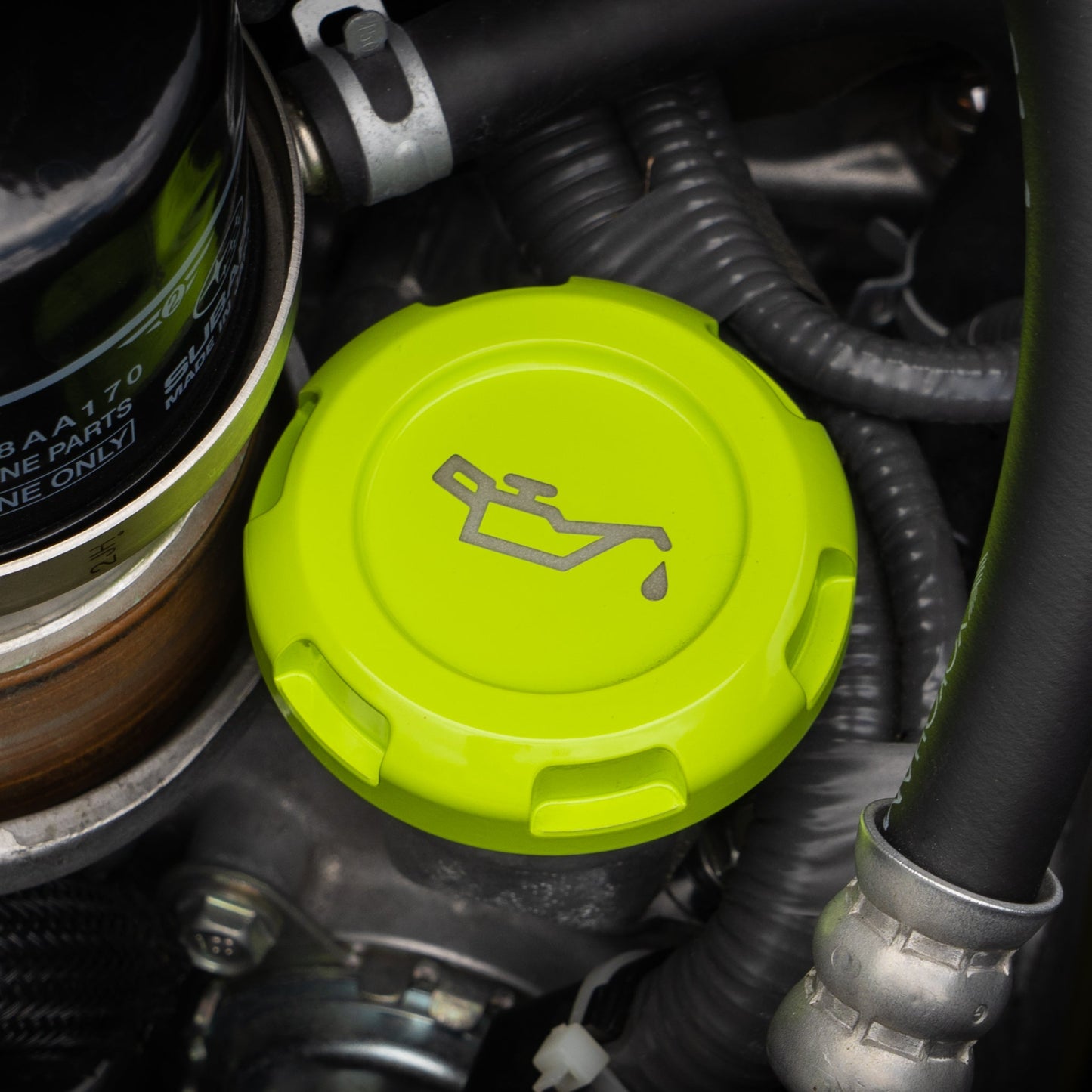 Billetworkz Engine Bay Caps Subaru STI 2015-2021