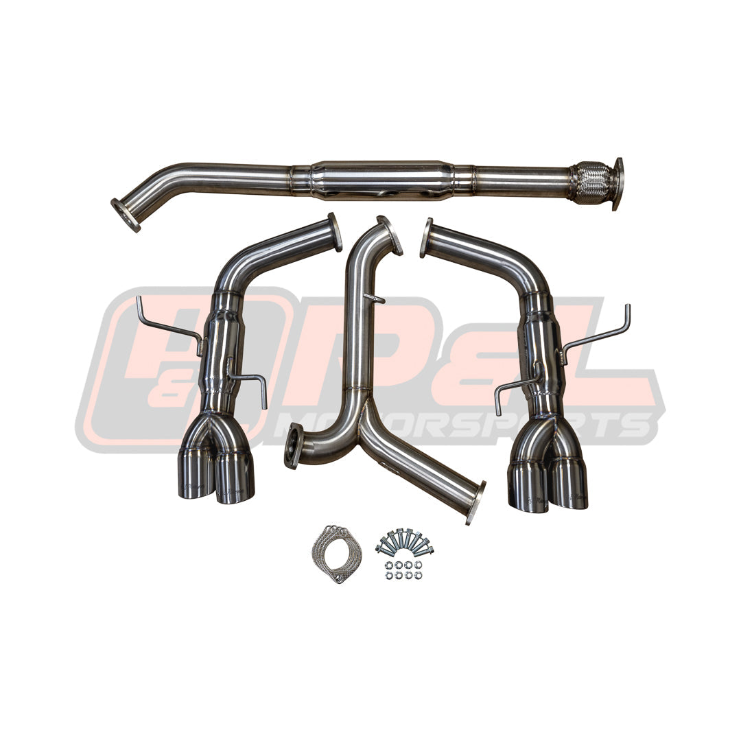 P&L Motorsports 2015+ WRX/STI Track Series Cat Back Exhaust
