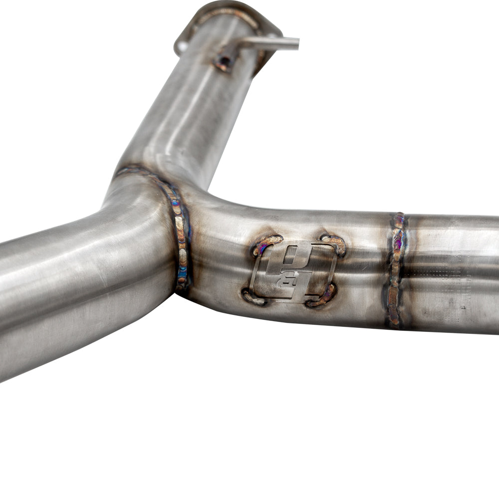 P&L Motorsports BMW E90 335d Cat Back Exhaust