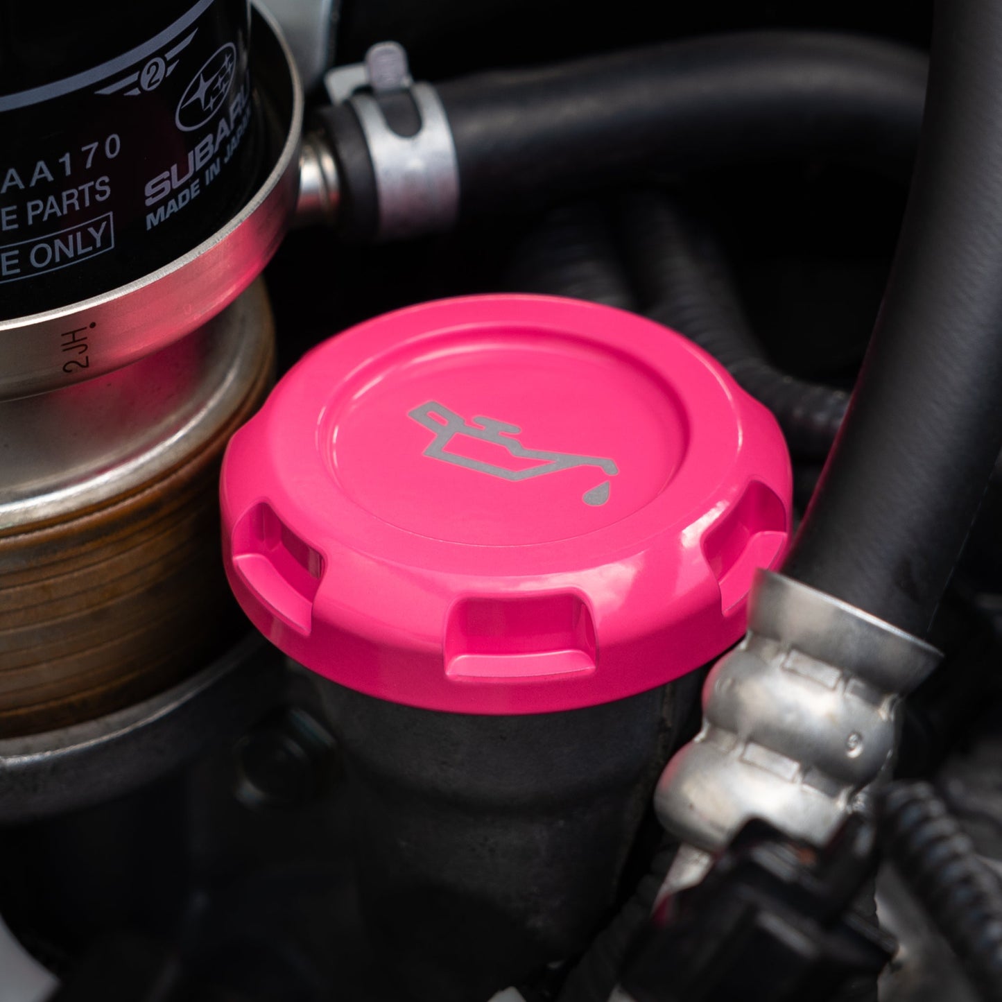 Billetworkz Engine Bay Caps - Subaru Legacy GT 2005-2009