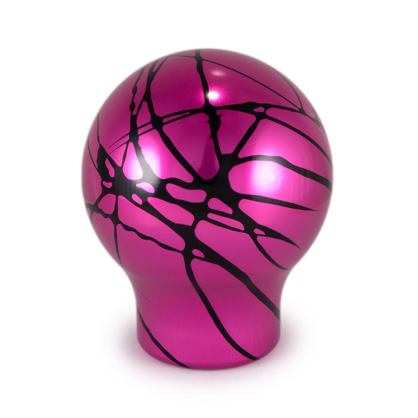 Billetworkz Shift Knob - Pink w/ Black Splash - Subaru STI 6-Speed