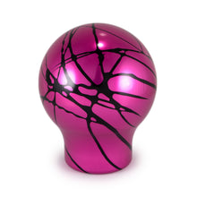Billetworkz Shift Knob - Pink w/ Black Splash - Subaru STI 6-Speed