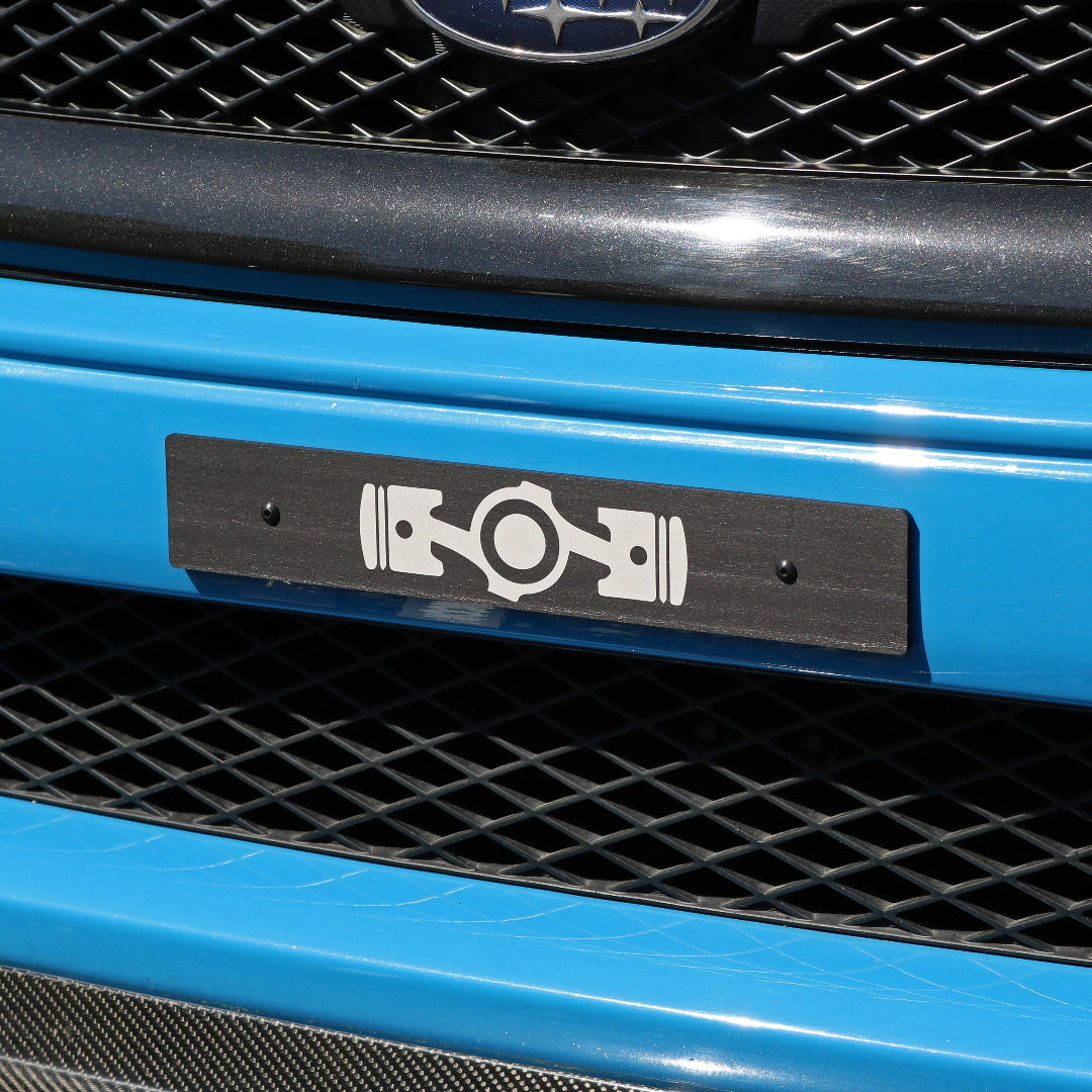 Billetworkz "Piston" License Plate Delete