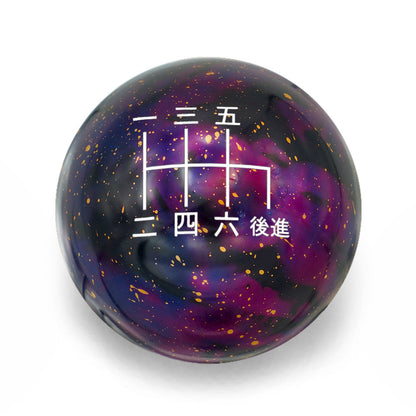 Billetworkz Cosmic Space Shift Knob - 6 Speed Japanese Engraving - Subaru STI