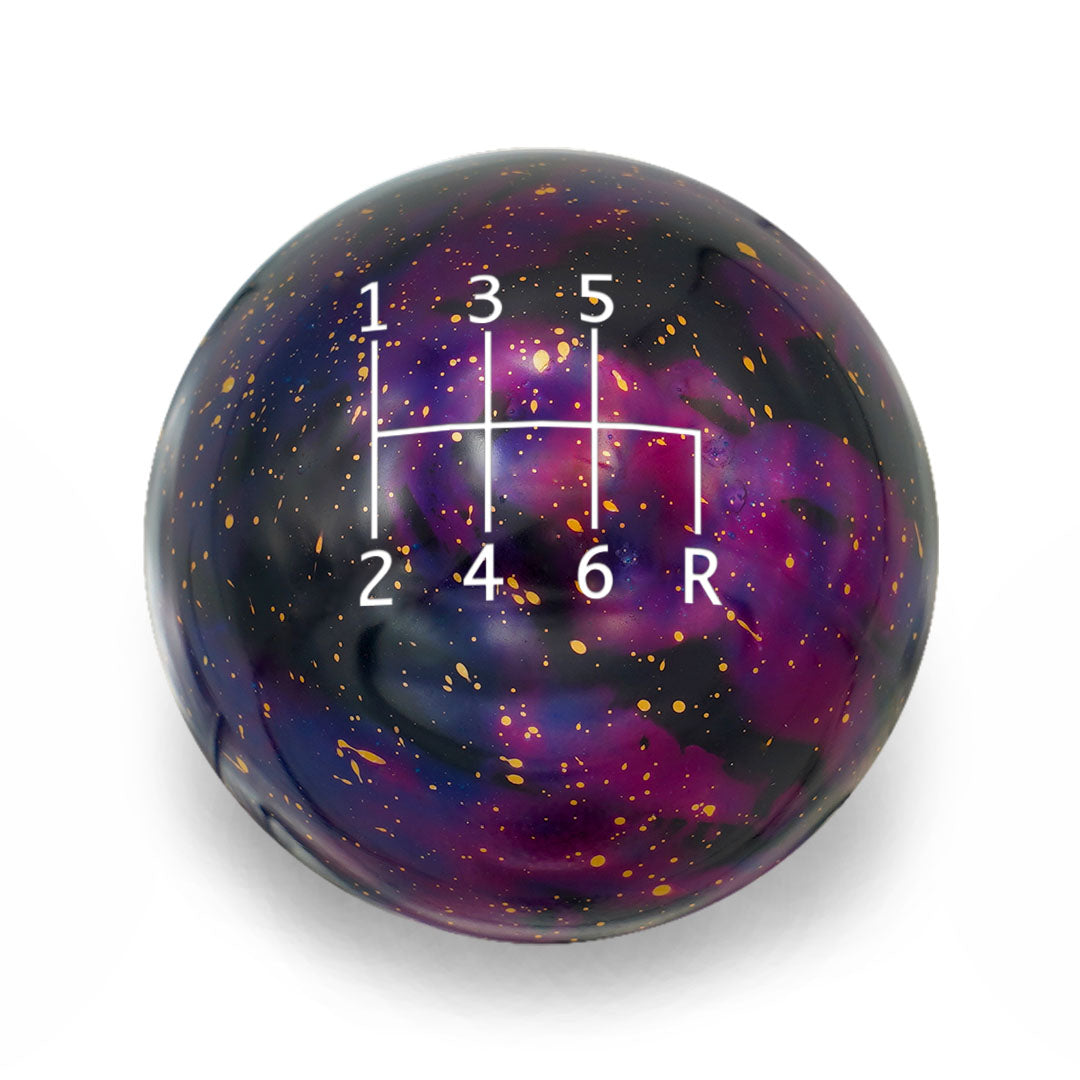 Billetworkz Cosmic Space Shift Knob - 6 Speed Standard Engraving - Subaru WRX 2015-2025