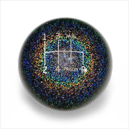 Billetworkz Weighted Shift Knob - 6 Speed Jail-Prison Engraving - Subaru WRX 2015-2025