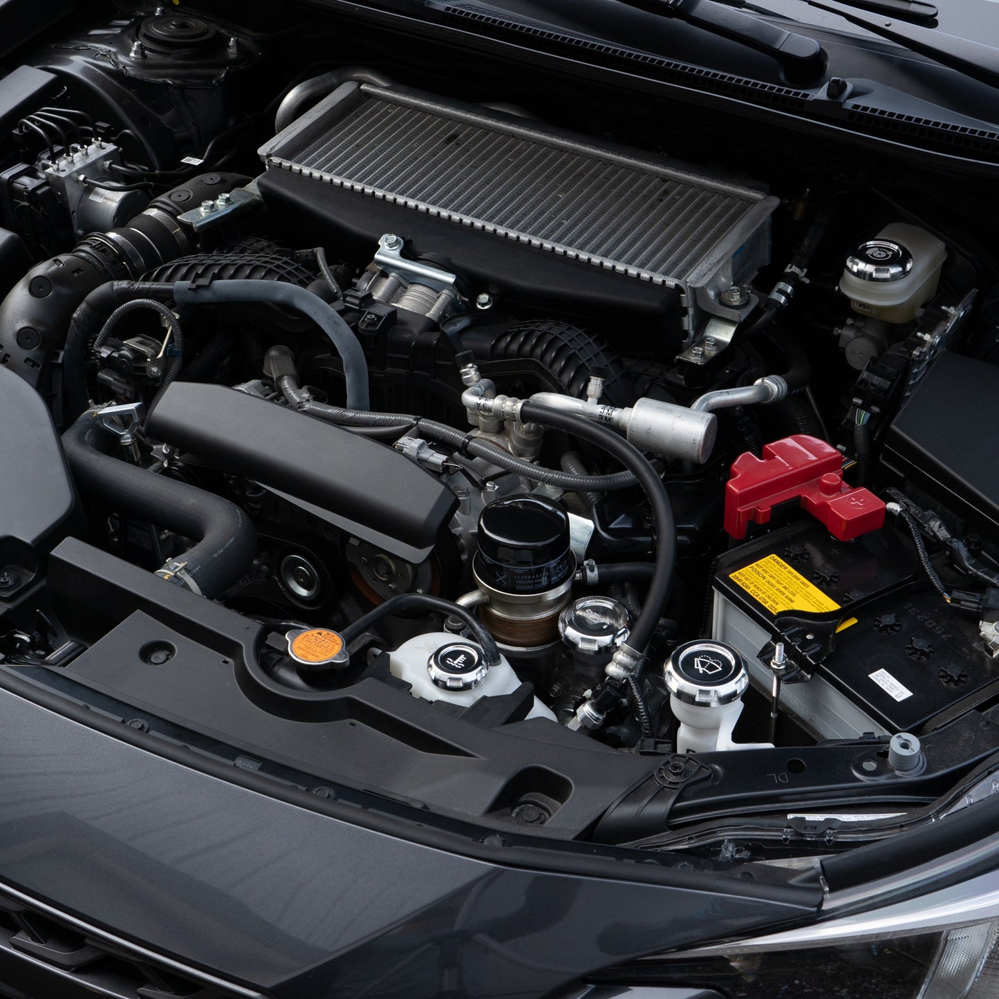 Billetworkz Engine Bay Caps Subaru STI 2015-2021