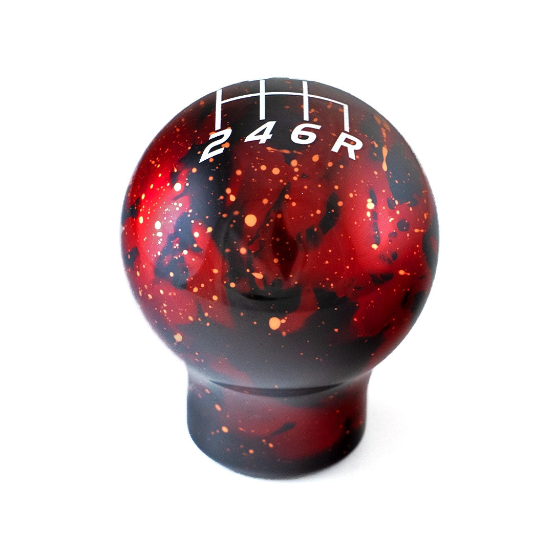 Billetworkz Cosmic Space Shift Knob - 6 Speed Velocity Engraving - Subaru WRX 2015-2025