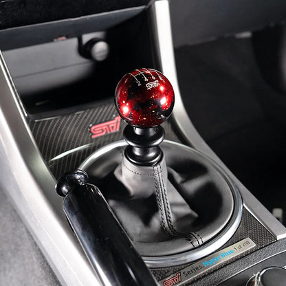 Billetworkz Cosmic Space Shift Knob - 6 Speed STI Standard Engraving - Subaru STI