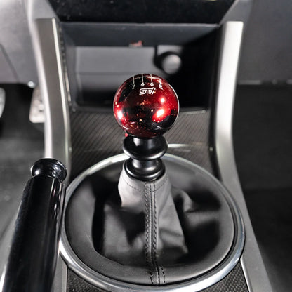 Billetworkz Cosmic Space Shift Knob - 6 Speed STI Standard Engraving - Subaru STI