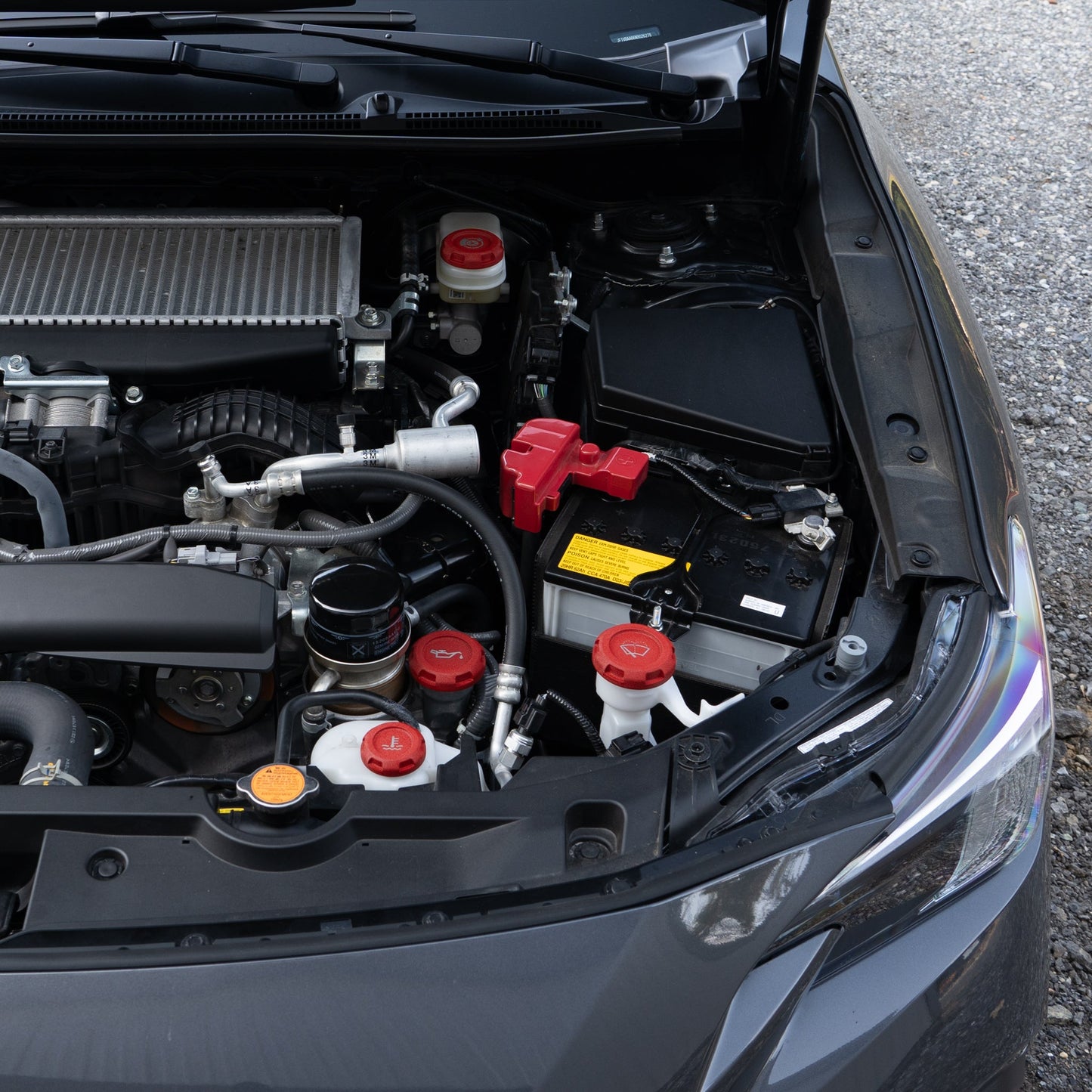 Billetworkz Engine Bay Caps - Subaru Forester XT 2009-2013