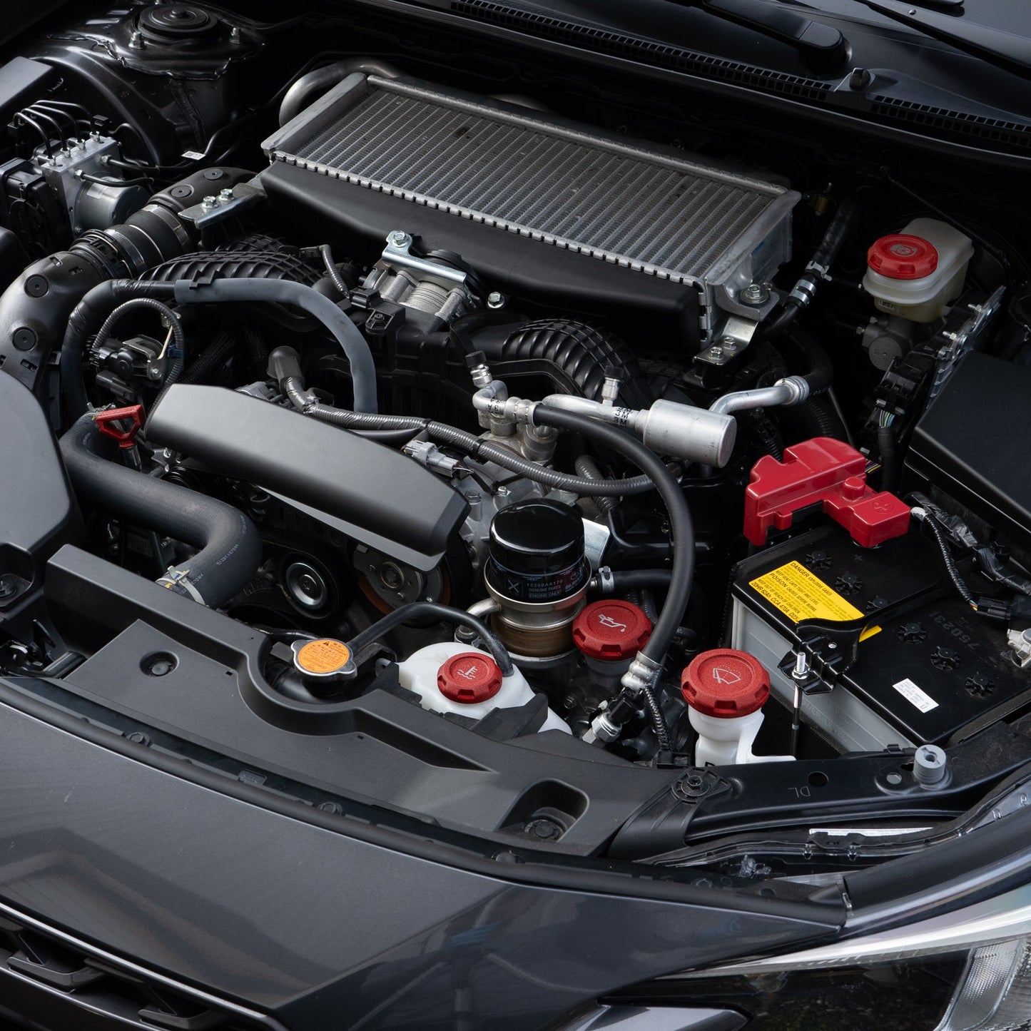 Billetworkz Engine Bay Caps - Subaru Impreza 2012+