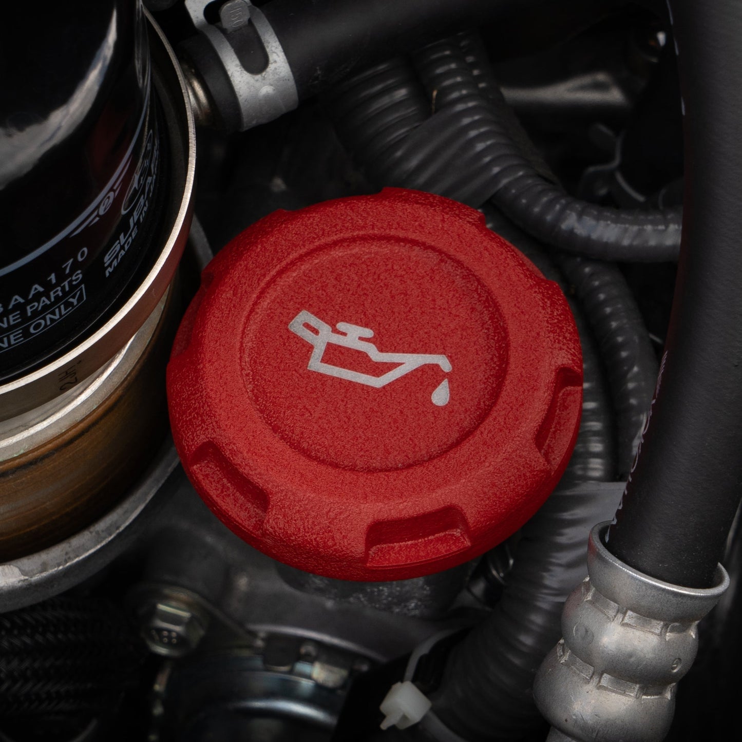 Billetworkz Engine Bay Caps - Subaru Impreza 2012+