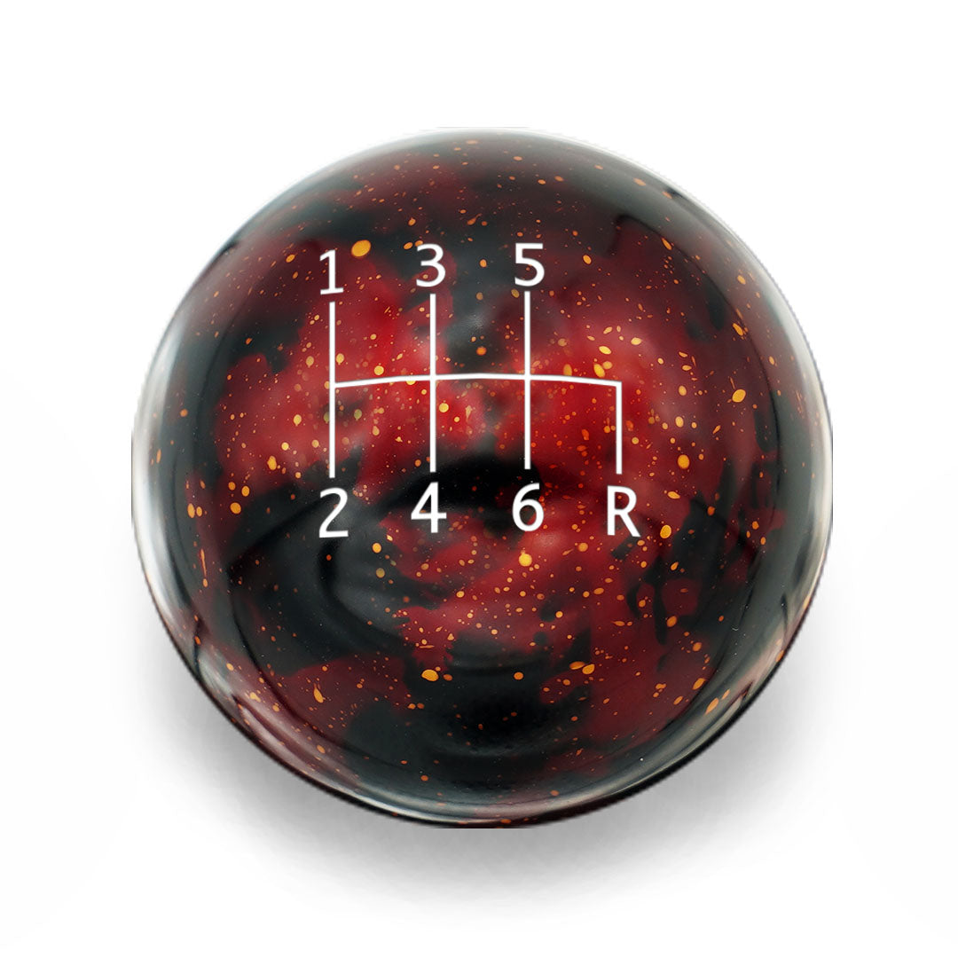 Billetworkz Cosmic Space Shift Knob - 6 Speed Standard Engraving - Subaru STI