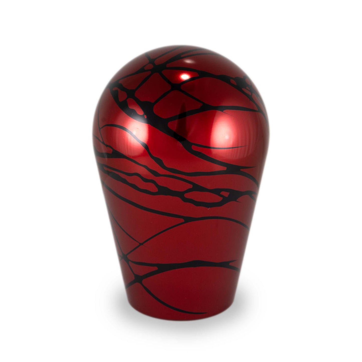 Billetworkz Automatic Shifter - Red w/ Black Splash - Fits Subaru CVT: Forester (2019-2024)