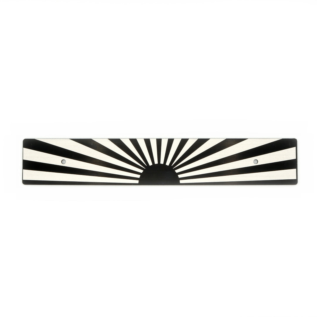 Billetworkz "Rising Sun" License Plate Delete
