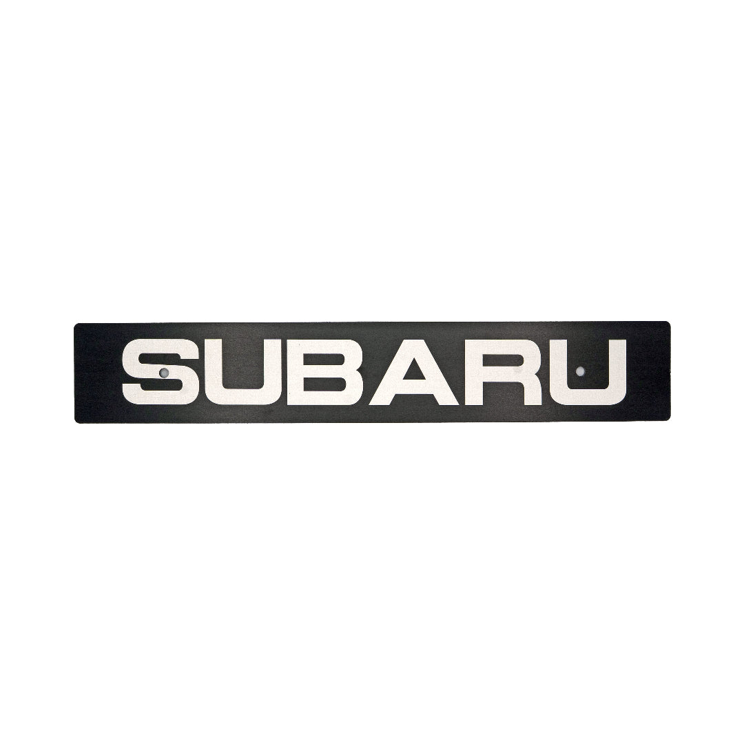 Billetworkz "Subaru" License Plate Delete