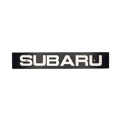 Billetworkz "Subaru" License Plate Delete
